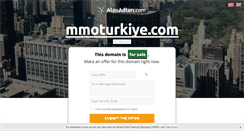 Desktop Screenshot of mmoturkiye.com